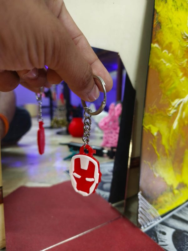 Iron Man Mask Keychain - Image 3