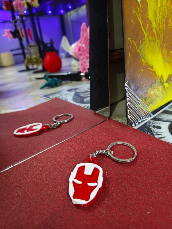 Iron Man Mask Keychain - Image 2