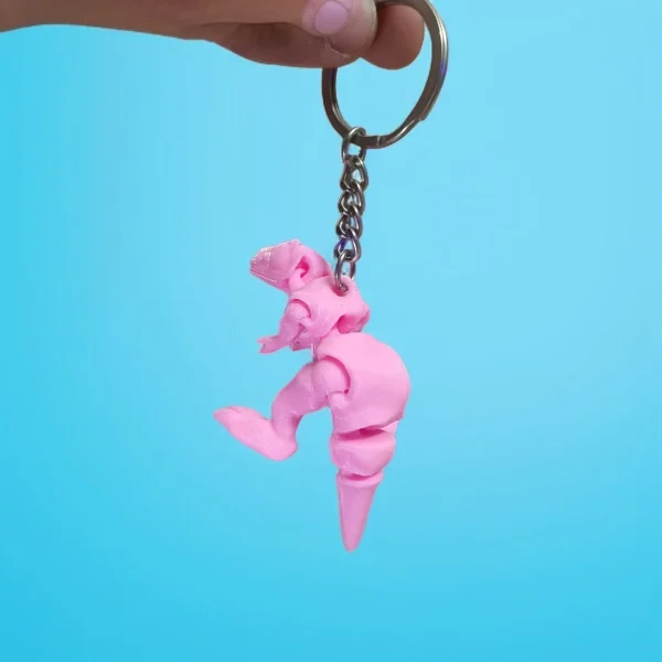 T-Rex Keychain (Pink)