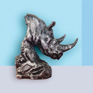 Rhinoceros Bust
