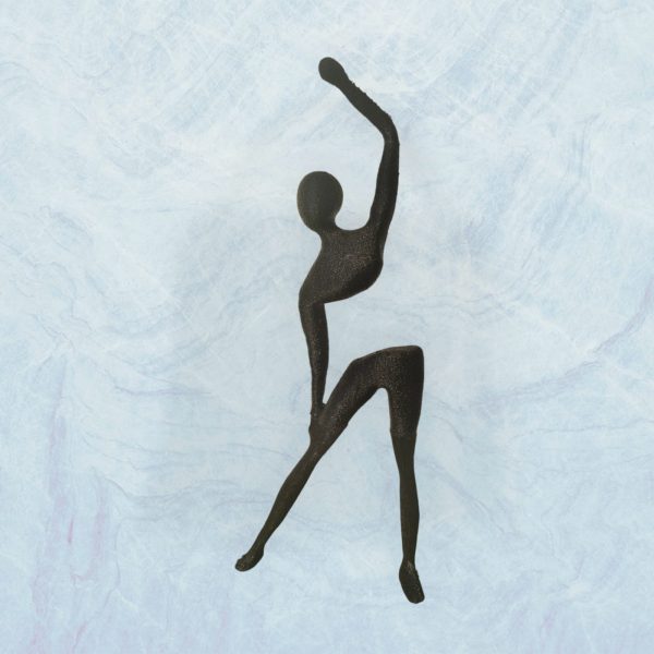 Minimalist Yoga Pose Sculpture - Image 2