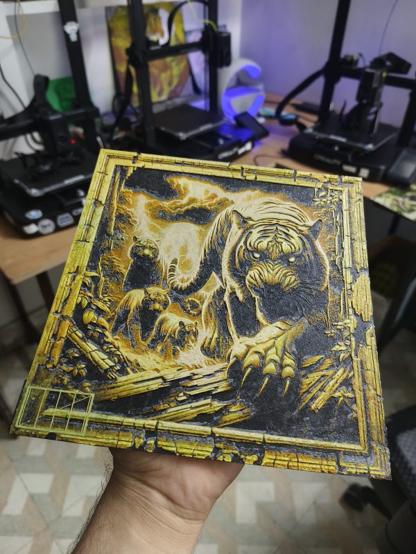Tiger Family Art - Image 2