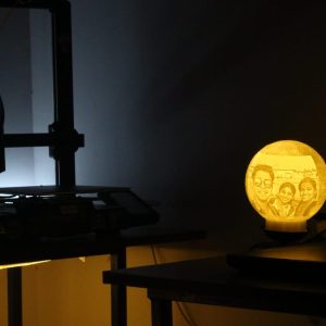 Customised Lithophane Lamps
