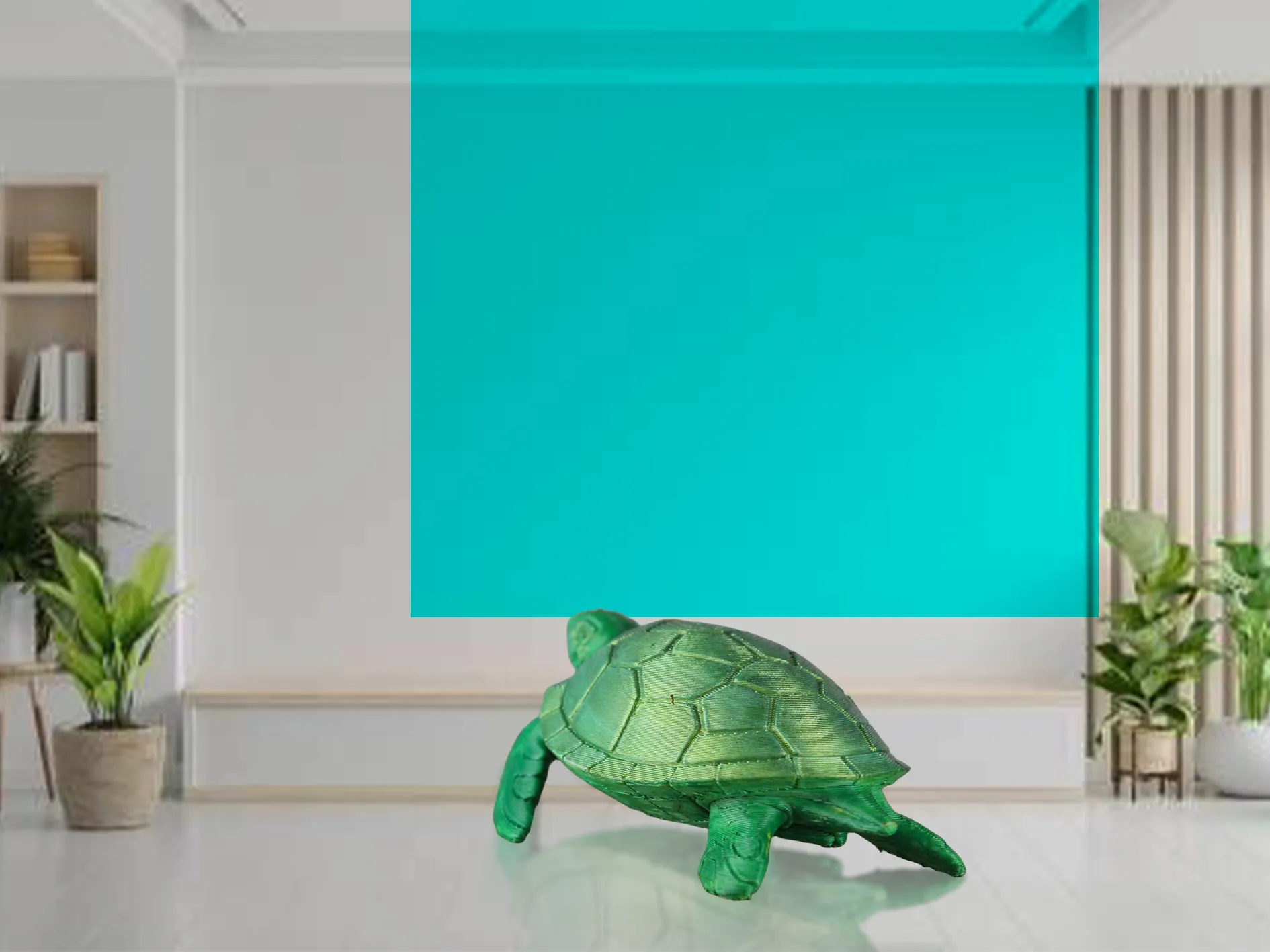 green turtel turtois cr8iwitty harsh dixit 3d printing in jaipur 3d printed home decor