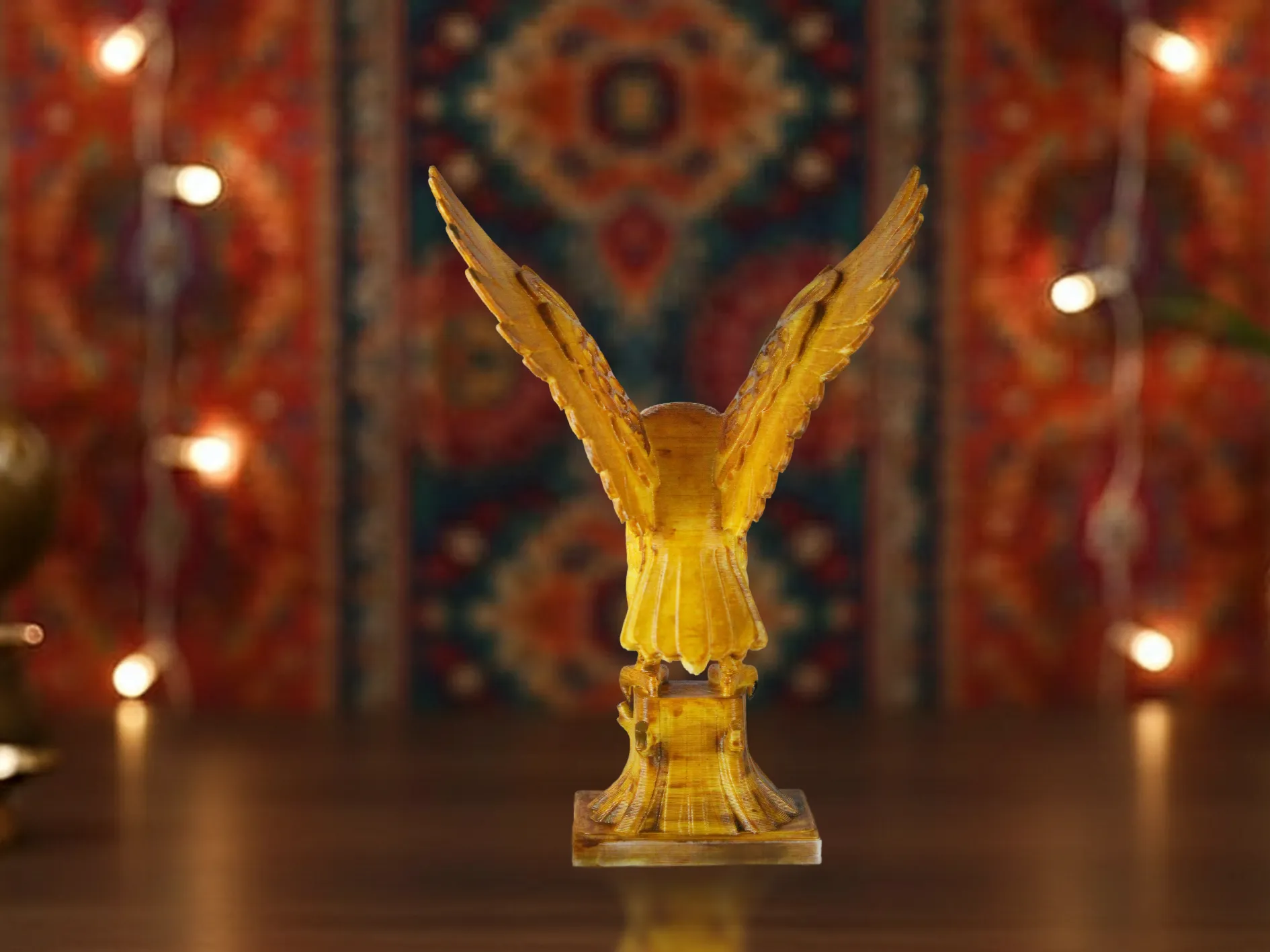 cr8iwitty creativity hardh dixit owl shopiece show piece 3d printing in jaipur 3d printed owl