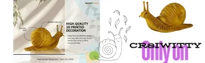 cr8iwitty snail harsh dixit 3dprinting jaipur