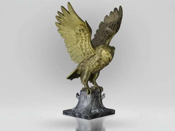 cr8iwitty creativity hardh dixit owl shopiece show piece 3d printing in jaipur 3d printed owl