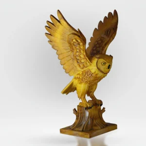 cr8iwitty creativity hardh dixit owl shopiece show piece 3d printing in jaipur 3d printed owl