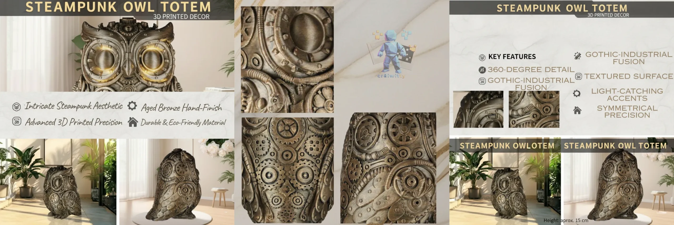 cr8iwitty owl harshdixit jaipur 3d printing creativity